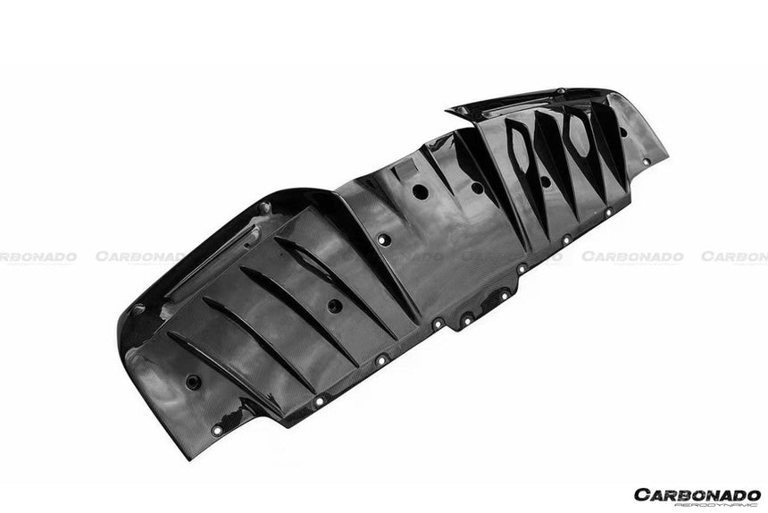 2020-UP Ferrari SSF90 Stradale OE Style Autoclave Carbon Fiber Rear Diffuser