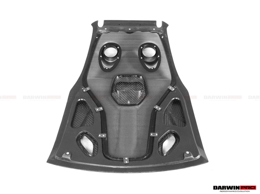 2015-2021 McLaren 540c/570s BKSS Style Rear Bumper and Wing and Engine Trunk and Exhaust