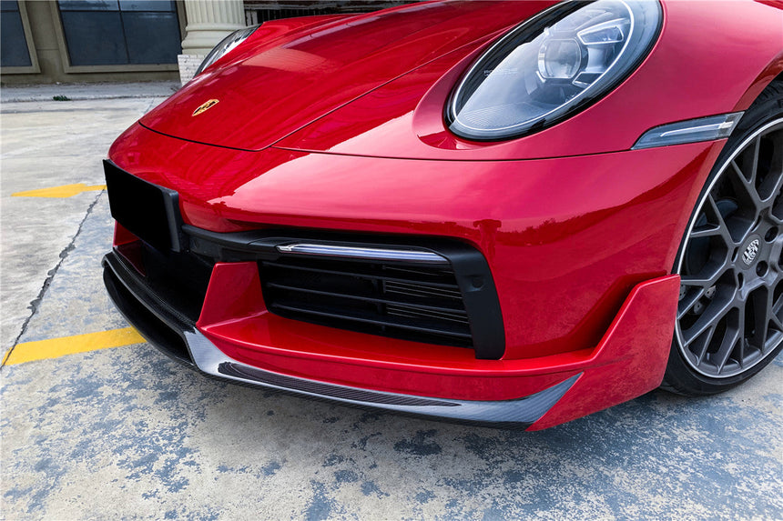 2019-2023 Porsche 911 992 Carrera/Targa/S/4/4S/Cabriolet WP Style Dry Carbon Front Lip