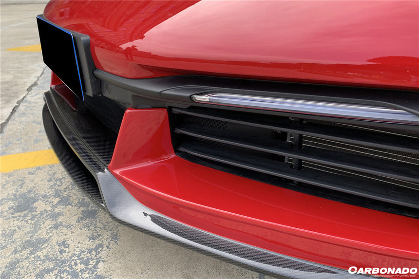 2019-2023 Porsche 911 992 Carrera/Targa/S/4/4S/Cabriolet WP Style Dry Carbon Front Lip