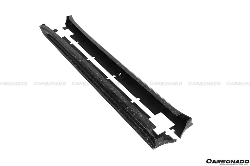 2016-2021 Tesla X SUV RZS Style Carbon Fiber Side Skirts