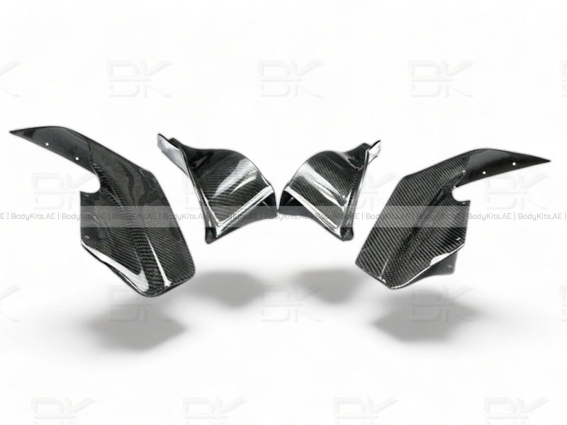 Nissan Skyline R33 (1993-1998)- Carbon Fiber Canards 4Pcs