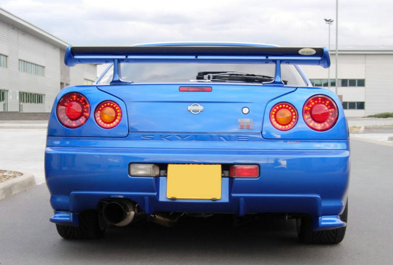 Nissan Skyline R34 GTR 1998-2005 Carbon Fiber OEM Spoiler Rear Small Blade (For geunine OEM spoiler)