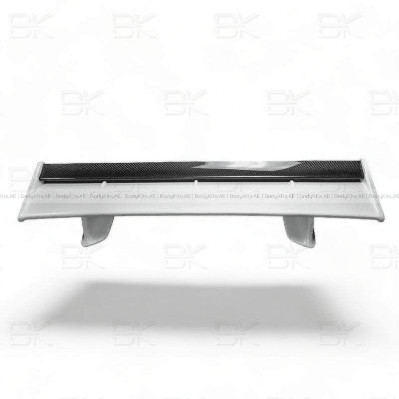 Nissan Skyline R34 GTR 1998-2005 Carbon Fiber OEM Rear Spoiler With Blade + Caps + Stand