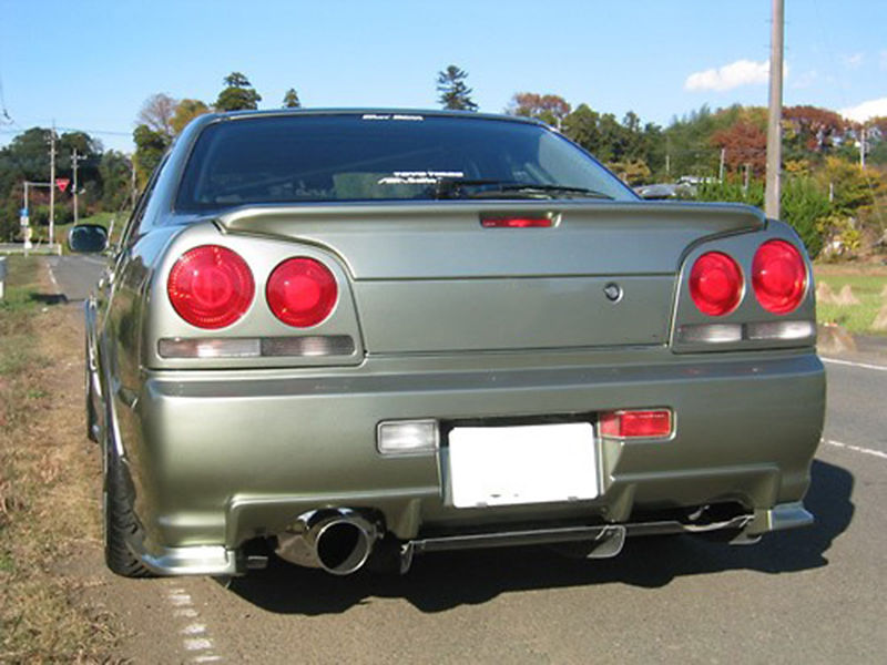 Nissan Skyline R34 GTT ER36 - CF/FRP ESB Style Rear Diffuser