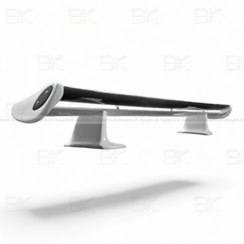 Nissan Skyline R34 GTR 1998-2005 Carbon Fiber OEM Rear Spoiler With Blade + Caps + Stand
