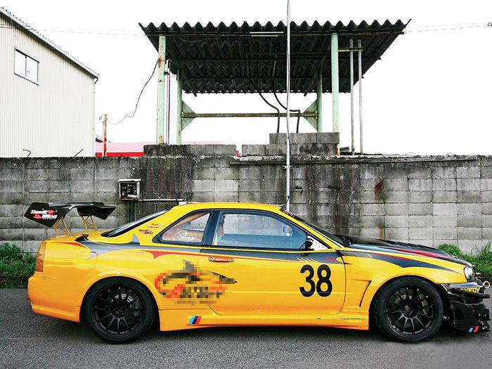 Nissan Skyline R34 - Auto Select GT Carbon Fiber Wing Wing