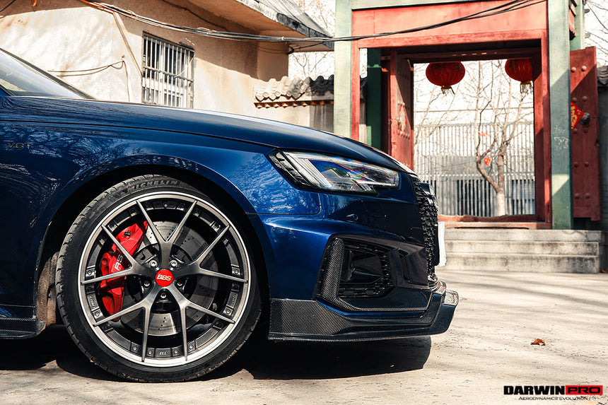 2017-2019 Audi RS4 B9 BKSS Style Front Lip