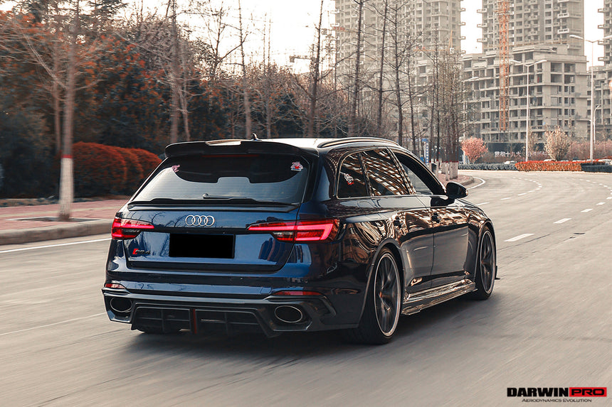 2017-2024 Audi RS4 B9 B9.5 & 2017-2019 S4 B9 BKSS Style Rear Decklid Spoiler