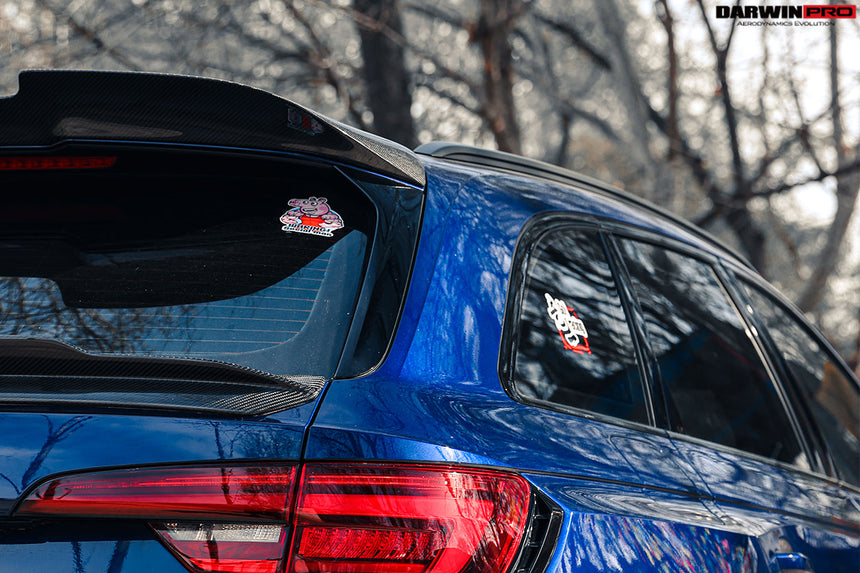 2017-2024 Audi RS4 B9 B9.5 & 2017-2019 S4 B9 BKSS Style Rear Decklid Spoiler