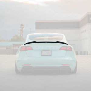 TESLA MODEL 3 CARBON FIBER SPOILER V2
