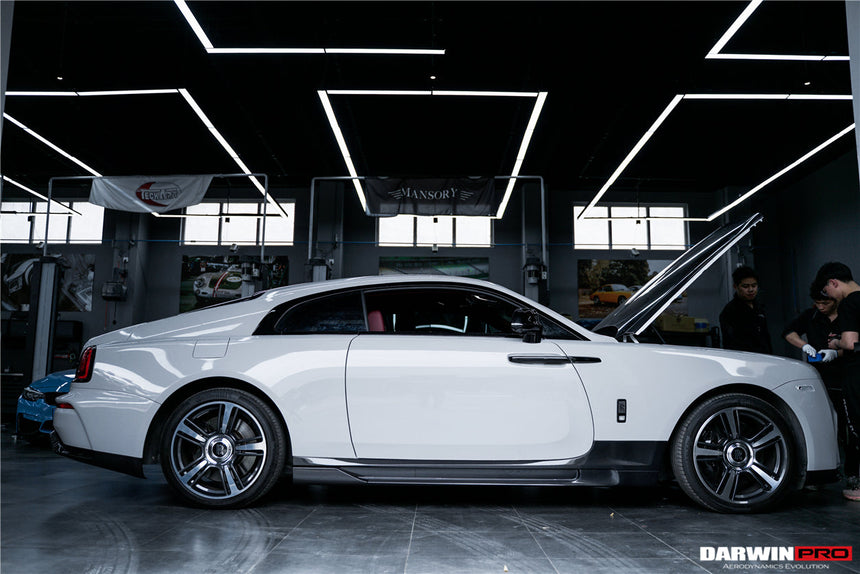 2016-2020 Rolls-Royce Wraith BKSS Style Carbon Fiber Side Skirts