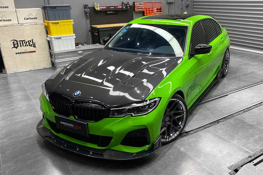 2019-2024 BMW 3 Series G20/G28 BKSS Style Carbon Fiber Hood