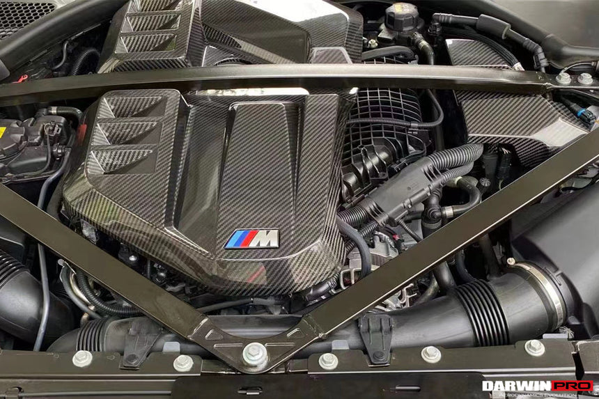 2021-UP BMW M3 G80 M4 G82/G83 DRY Carbon Fiber Fuse Cover