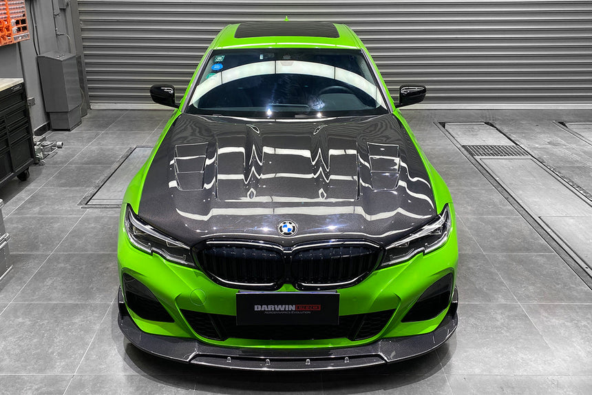 2019-2024 BMW 3 Series G20/G28 BKSS Style Carbon Fiber Hood