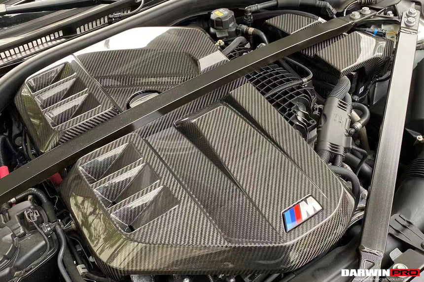 2021-UP BMW M3 G80 M4 G82/G83 DRY Carbon Fiber Fuse Cover