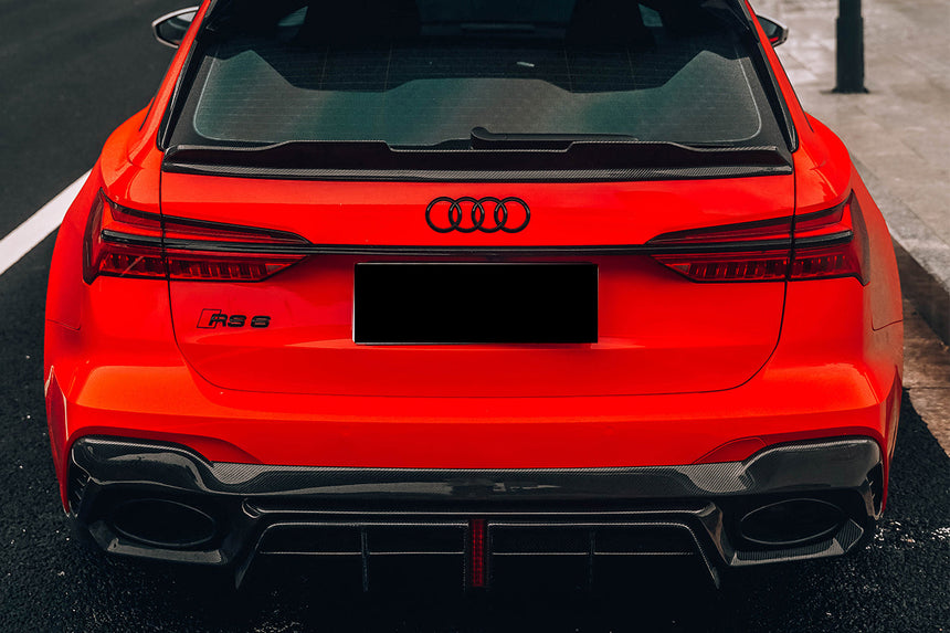 2019-2022 Audi RS6 Avant C8 BKSS Style Rear Diffuser
