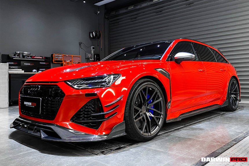 2019-2023 Audi RS6 Avant C8 IMP Performance Front Canards