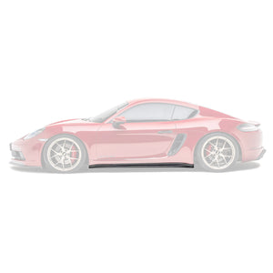 PORSCHE 718 PREPREG SIDE SKIRTS