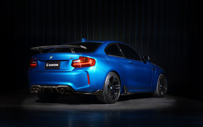 BMW M2 - F87 Dry Carbon Fiber Diffuser - Zacoe