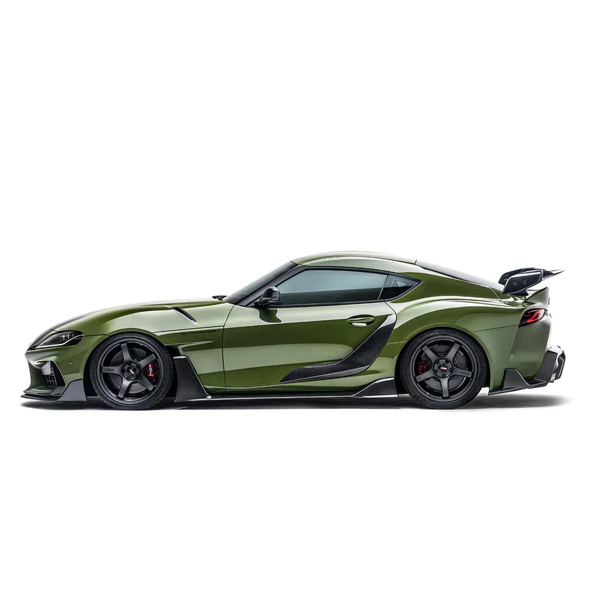 TOYOTA GR SUPRA CARBON FIBER SIDE SKIRTS V2