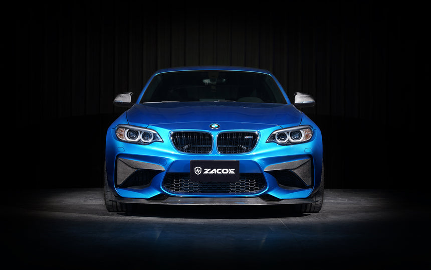 BMW M2 - F87 Dry Carbon Fiber Front Lip - Zacoe