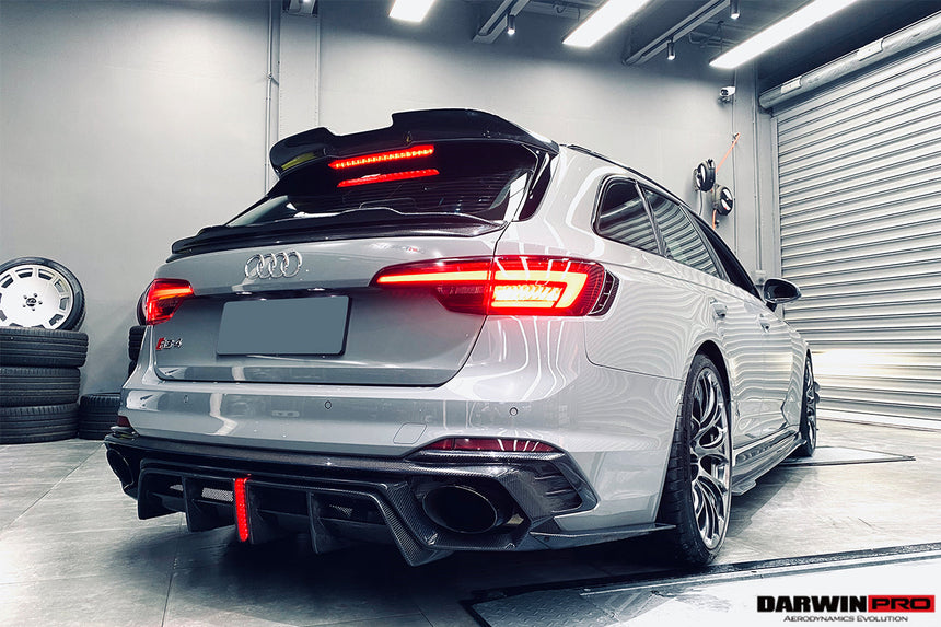 2017-2024 Audi RS4 B9 B9.5 & 2017-2019 S4 B9 BKSS Style Rear Decklid Spoiler