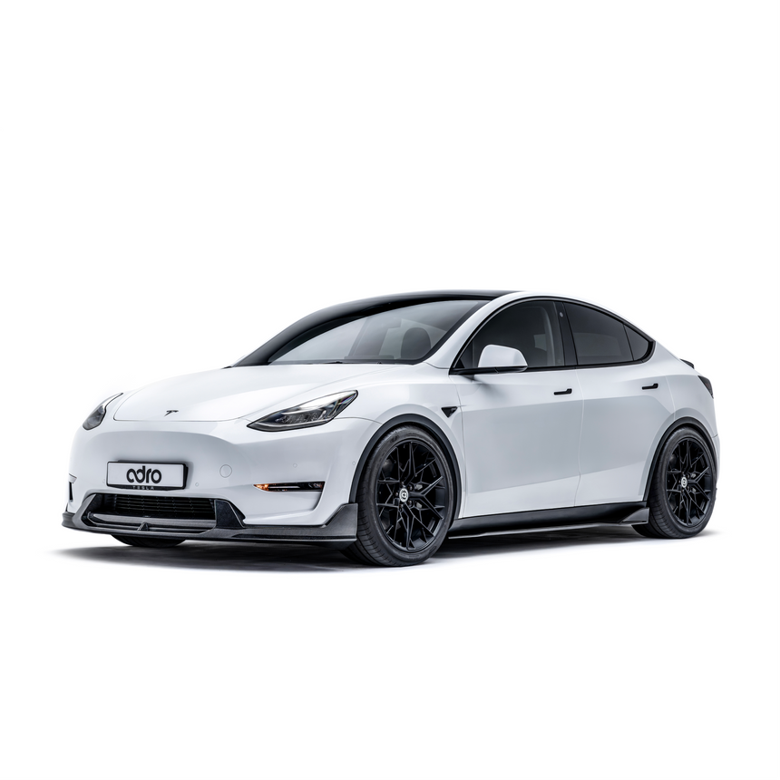 TESLA MODEL Y CARBON FIBER SIDE SKIRTS V2