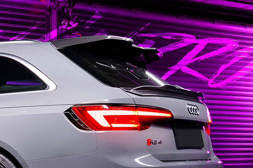 2017-2024 Audi RS4 B9 B9.5 & 2017-2019 S4 B9 BKSS Style Rear Decklid Spoiler