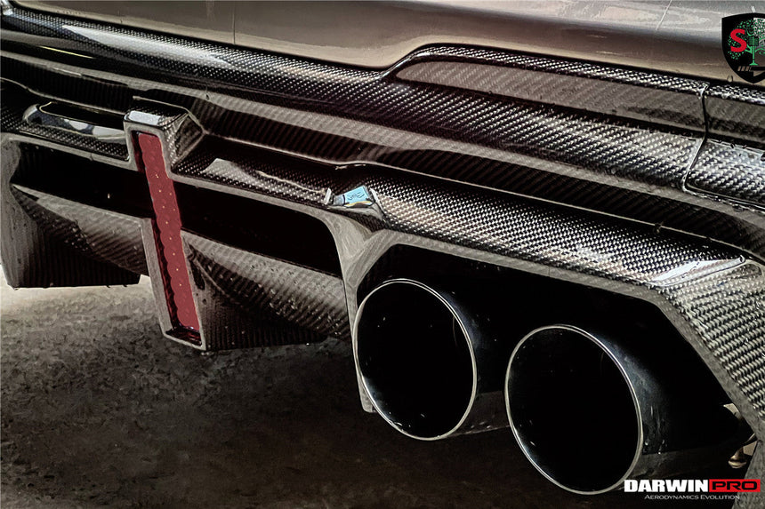 2021-UP BMW M3 G80 BKSSII Style Rear Bumper W/ Exhaust Tips