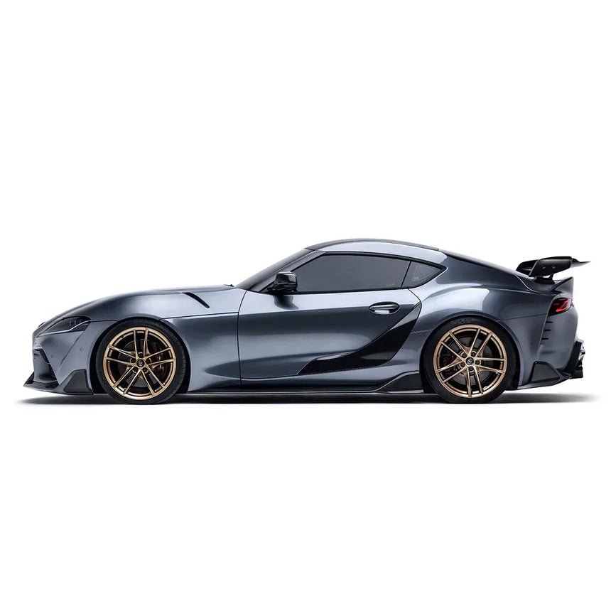 TOYOTA GR SUPRA CARBON FIBER FRONT LIP (STOCK BUMPER)