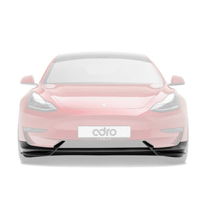 TESLA MODEL 3 PREPREG FRONT LIP V1