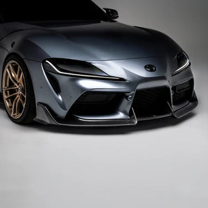 TOYOTA GR SUPRA CARBON FIBER FRONT LIP (STOCK BUMPER)
