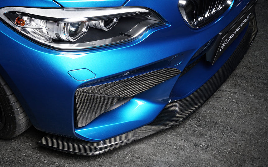 BMW M2 - F87 Dry Carbon Fiber Front Lip - Zacoe