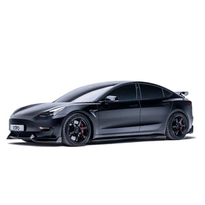TESLA MODEL 3 CARBON FIBER SIDE CAMERA COVERS
