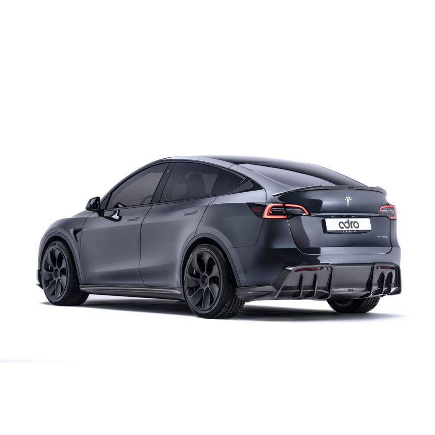 TESLA MODEL Y CARBON FIBER SIDE CAMERA COVERS