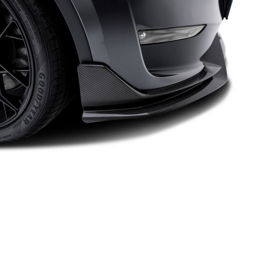TESLA MODEL Y PREPREG FRONT LIP V1