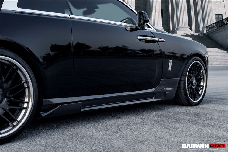 2016-2020 Rolls-Royce Wraith BKSS Style Carbon Fiber Side Skirts