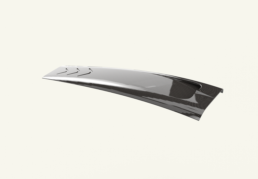 Maserati MC20 Carbon Fiber Roof Scoop ARIA Carbon™ Body Kit