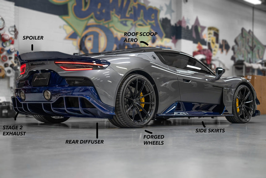 7Design ARIA Carbon™ aero Full kit for Maserati MC20