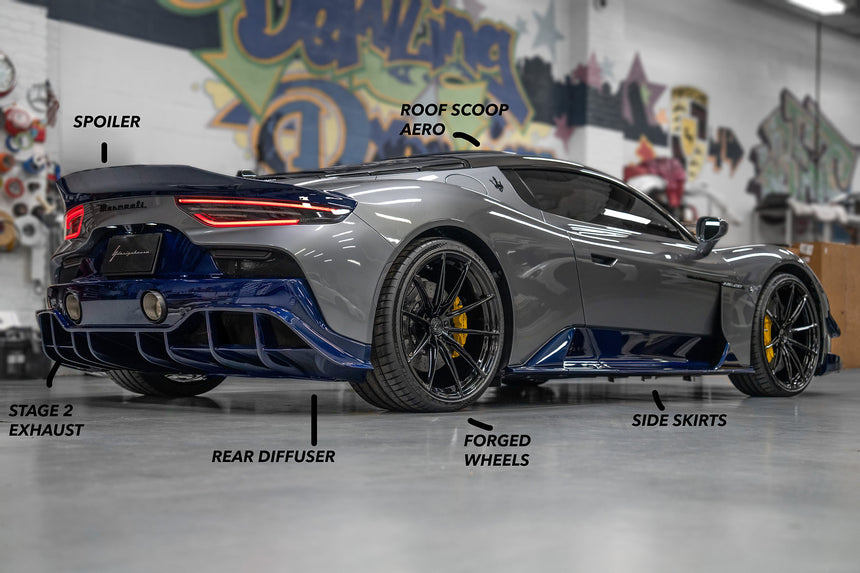 Maserati MC20 Carbon Fiber Canards ARIA Carbon™ Body Kit
