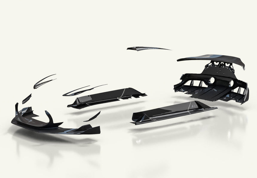 7Design ARIA Carbon™ aero Full kit for Maserati MC20