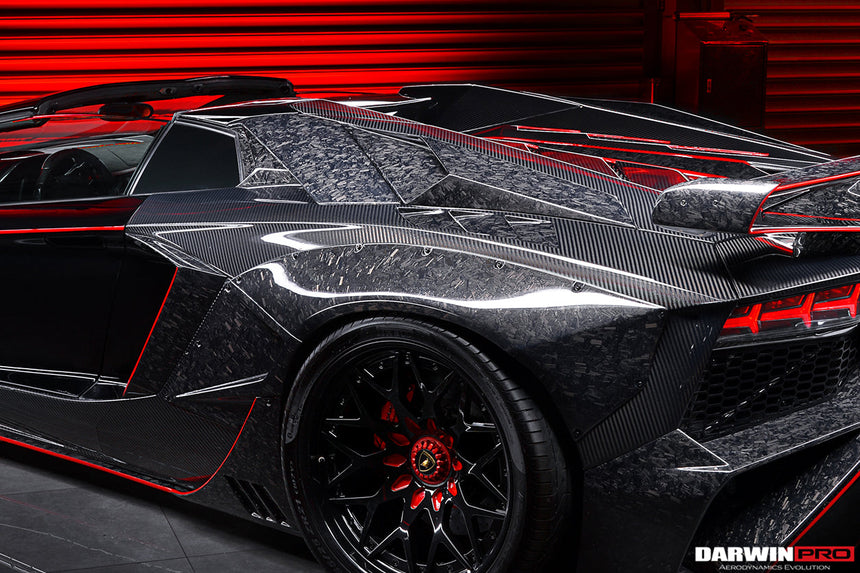 2011-2016 Lamborghini Aventador LP700 Coupe/Roadster Carbon Fiber Engine Air Intakes