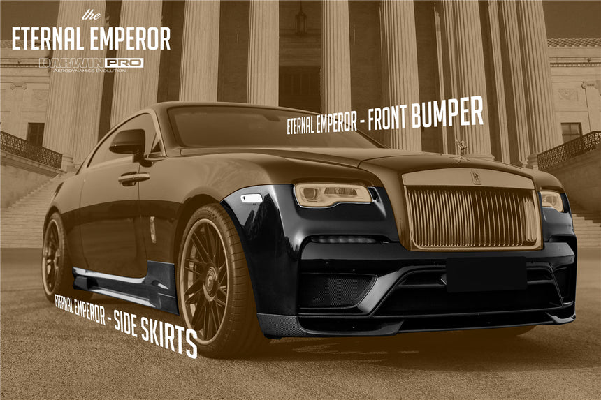 2016-2020 Rolls-Royce Wraith BKSS Style Partial Carbon Fiber Full Body Kit