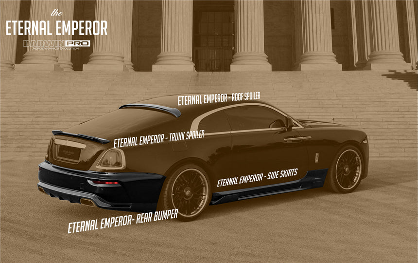 2016-2020 Rolls-Royce Wraith BKSS Style Partial Carbon Fiber Full Body Kit