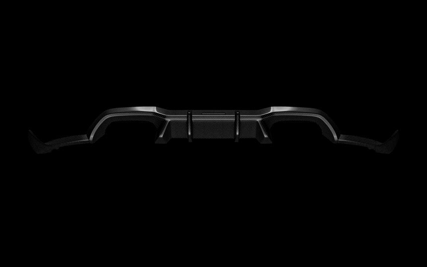 BMW M2 - F87 Dry Carbon Fiber Diffuser - Zacoe