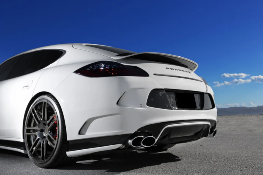 2013-2016 Porsche Panamera 970.2 FD Style Carbon Fiber Trunk Spoiler Wing