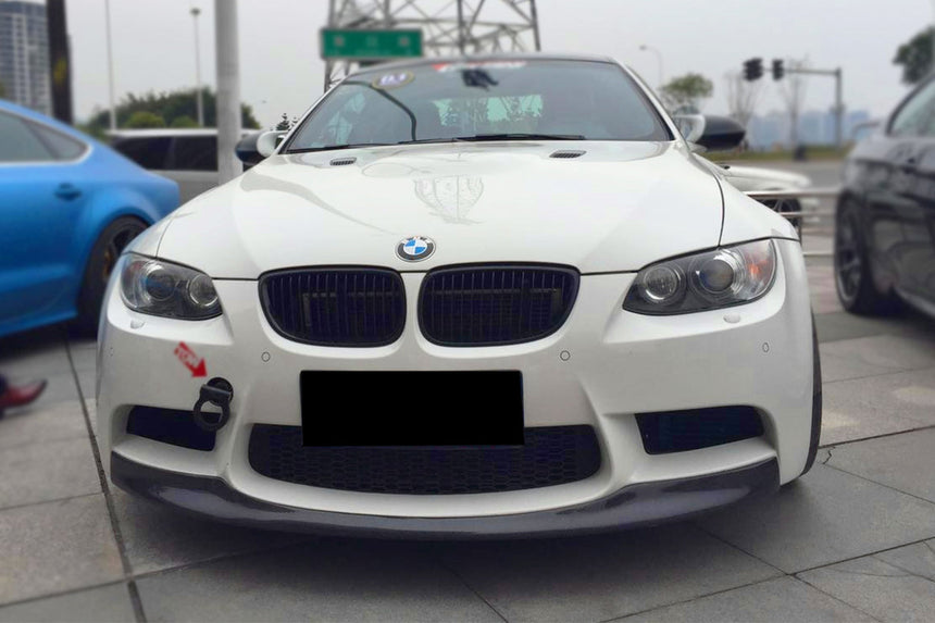 2008-2012 BMW M3 E90 & E92 & E93 L1 Style Carbon Fiber Front Lip