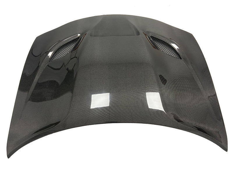 Dodge Charger 2015+ HC Style Carbon Fiber With Heat Extractor Vents Hood