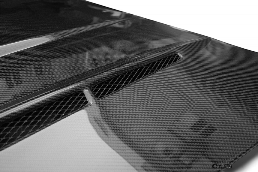 2011-2014 porsche Cayenne 958.1 HM Style Carbon Fiber Hood